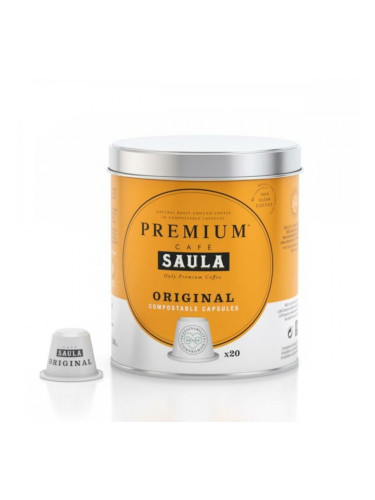 Капсули за кафе с опаковка Saula COMPOSTABLE ORIGINAL