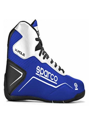 Състезателни Ботильони Sparco K-POLE Син/бял