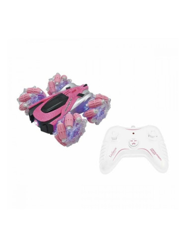 Кола с Радиоуправление Lexibook Crosslander 360 Розов/Черен