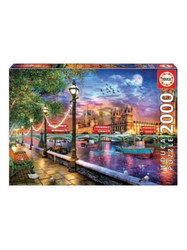 Пъзел Educa London at sunset 19046 2000 Части