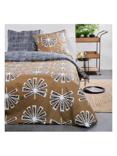 Комплект покривка за завивка TODAY Кафяв 220 x 240 cm 3 Части