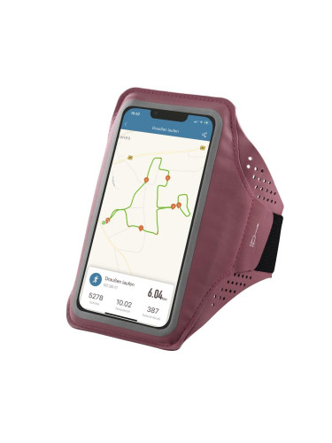 Спортен калъф за ръка HAMA Finest Sports, За телефони XL, Розов