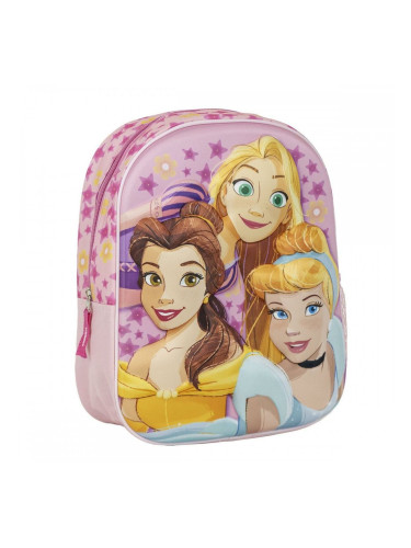 Училищна чанта Disney Princess Розов 25 x 31 x 10 cm