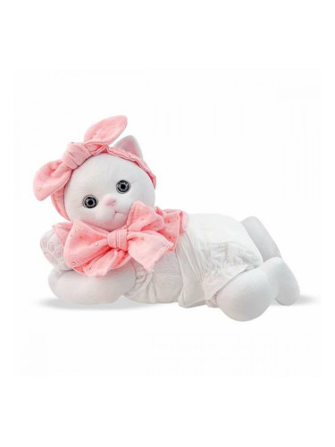 Плюш Berjuan Anireal Бял Котка 35 cm