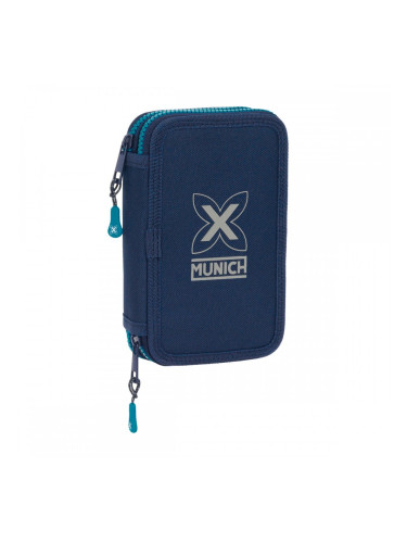 Двоен Несесер Munich Nautic Морско син 12.5 x 19.5 x 4 cm 28 Части