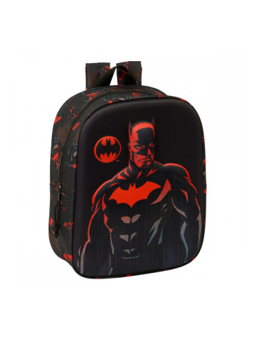 Училищна чанта Batman Черен 22 x 27 x 10 cm 3D