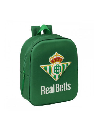 Училищна чанта Real Betis Balompié Зелен 22 x 27 x 10 cm 3D