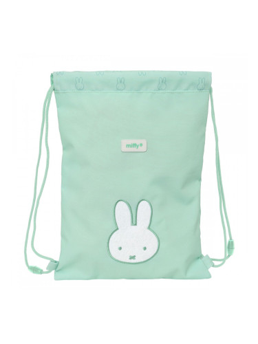 Раница с връвка Miffy Menta Мента 26 x 34 x 1 cm