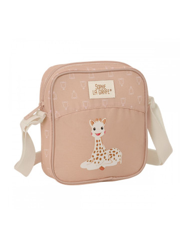 Чанта за Рамо Sophie la Girafe Бежов 16 x 18 x 4 cm