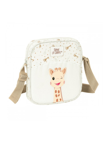 Чанта за Рамо Sophie la Girafe Бежов 16 x 18 x 4 cm