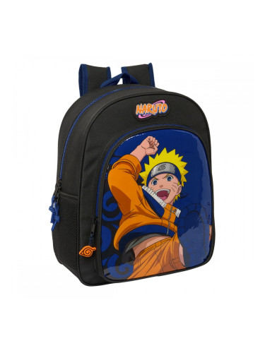 Училищна чанта Naruto Ninja Син Черен 32 x 38 x 12 cm