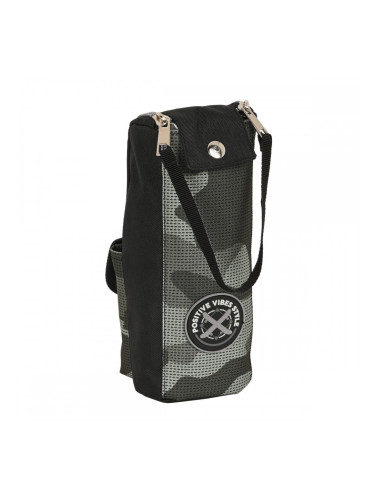 Ученически несесер Safta Stone Черен 6 x 21 x 6 cm