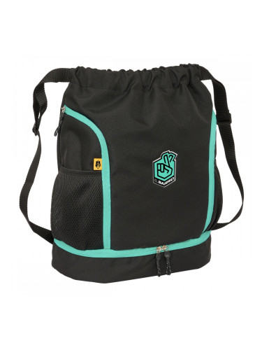 Раница с връвка Kings League El barrio Черен 35 x 40 x 1 cm