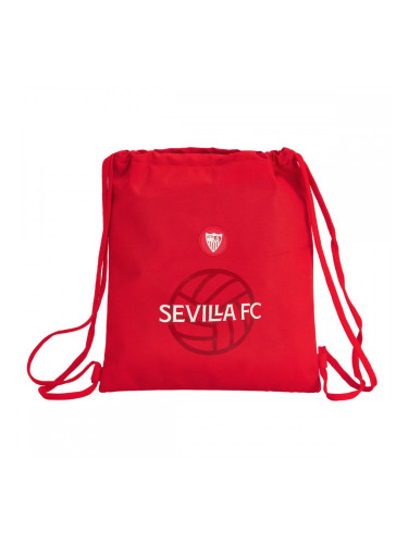 Раница с връвка Sevilla Fútbol Club Червен 35 x 40 x 1 cm