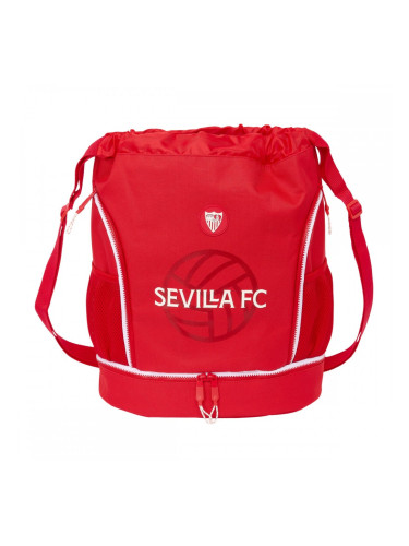 Раница с връвка Sevilla Fútbol Club Червен 35 x 40 x 1 cm