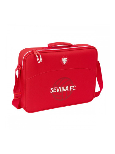 Ученическа Чанта Sevilla Fútbol Club Червен 38 x 28 x 6 cm