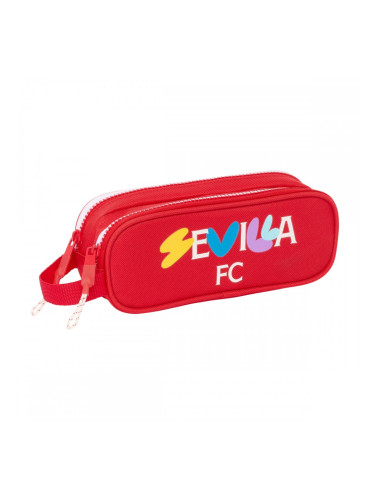 Двоен Моливник Sevilla Fútbol Club Червен 21 x 8 x 6 cm