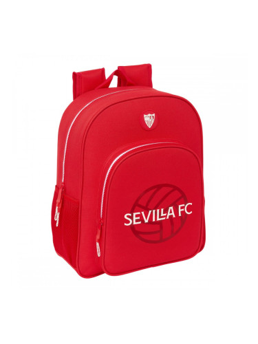 Училищна чанта Sevilla Fútbol Club Червен 32 x 38 x 12 cm