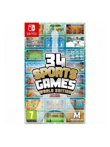 Видео игра за Switch Just For Games 34 Sports Games World Edition