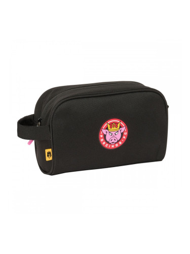 Пътническа Чантичка Kings League Porcinos Черен 24 x 15 x 10 cm