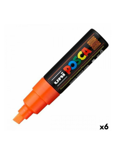 Плумастер POSCA PC-8K Оранжев 6 броя
