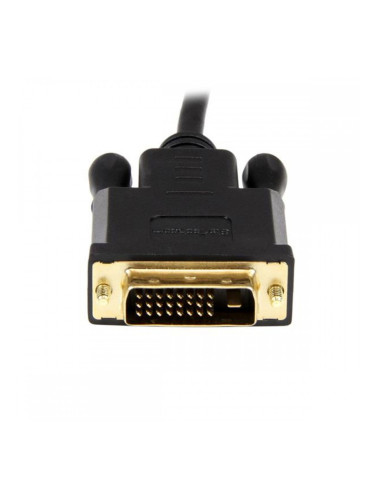 Адаптер DisplayPort към DVI Startech DP2DVIMM3BS Черен 90 cm
