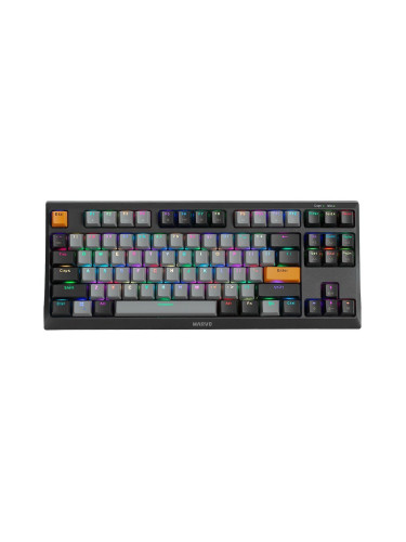 Marvo механична клавиатура Gaming Mechanical Keyboard KG980-B - RGB, B