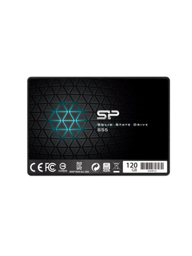 SSD SILICON POWER S55, 2.5", 120 GB, SATA3