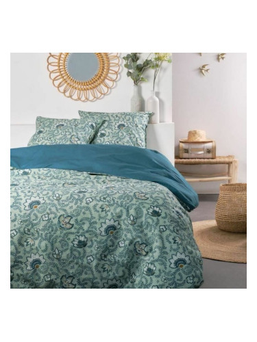 Комплект покривка за завивка TODAY Зелен 220 x 240 cm 3 Части