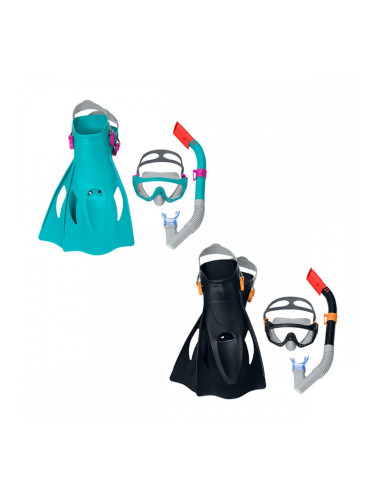 Очила за Гмуркане с Шнорхел и Плавници Bestway 41-46 Възрастен (1 броя)