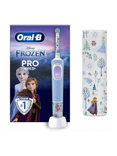 Електрическа четка за зъби Oral-B D100 KIDS Черен Черен/Сив