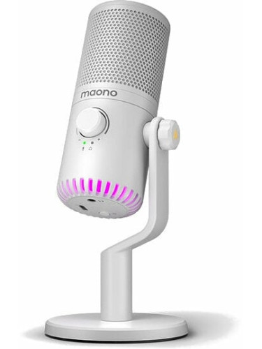 Maono DM30 White USB микрофон
