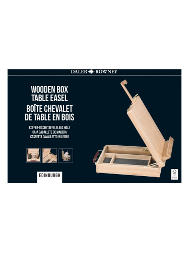 Daler Rowney Статив за рисуване Table Easel Edinburgh Natural