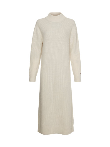 Tommy Hilfiger Dress - ALPACA BLEND LONG MO beige