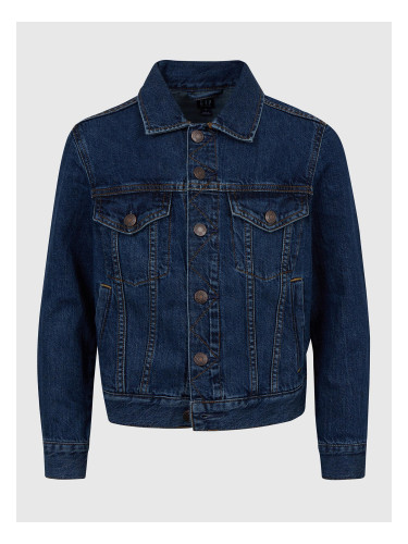 Dark blue boys' denim jacket GAP