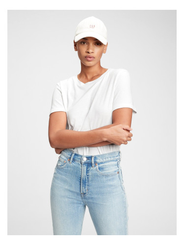 GAP White women's t-shirt organic vintage