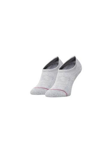 Tommy Hilfiger Socks - TH MEN ICONIC FOOTIE 2P grey