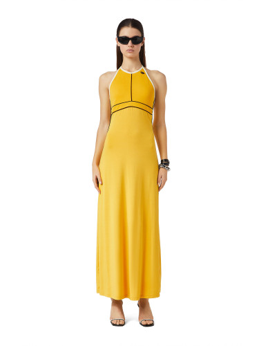 Diesel Dress - D-MAXIM DRESS yellow