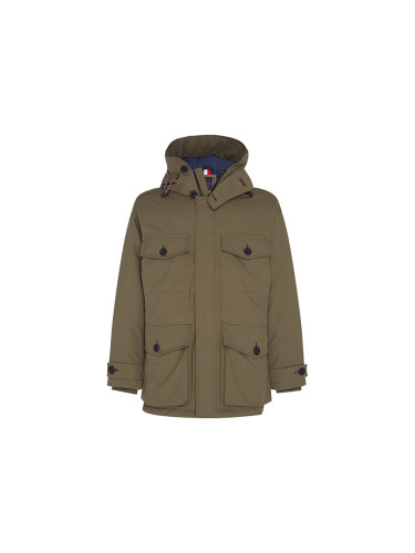 Tommy Hilfiger Jacket - HEAVY CANVAS PARKA green