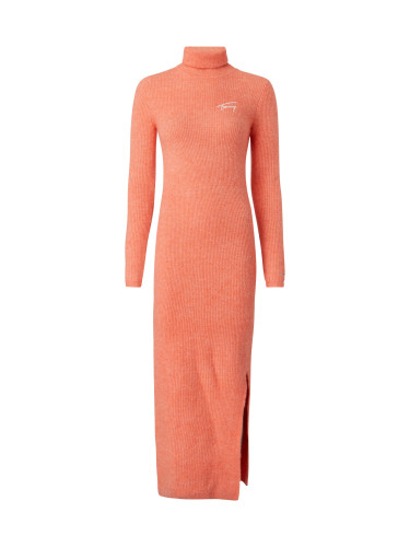 Tommy Jeans Dress - TJW SIGNATURE SWEATE orange