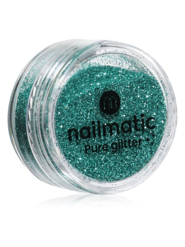Nailmatic Pure Glitter брокат за лице и тяло Small Turquoise Glitter 3 гр.