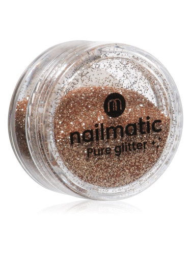 Nailmatic Pure Glitter брокат за лице и тяло Small Gold Glitter 3 гр.