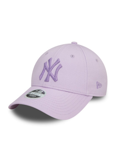 New Era Шапка с козирка Wmns Met Logo 940 Nyy 60503622 Розов