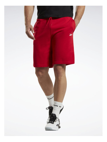 Reebok Спортни шорти Reebok Identity French Terry Shorts IL4042 Червен Regular Fit