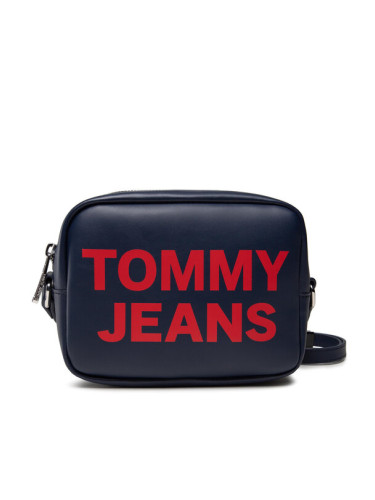 Tommy Jeans Дамска чанта Tjw Essential Pu Camera Bag AW0AW10152 Тъмносин