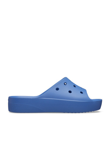 Crocs Чехли Classic Platform Slide 208180 Син