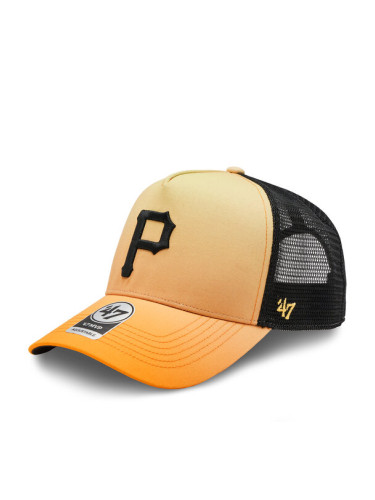 47 Brand Шапка с козирка Mlb Pittsburgh Pirates Paradigm Mesh '47 Mvp Dt B-PDMDT20PTP-YG Жълт