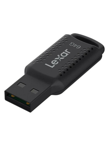 Памет 64GB USB Flash Drive, Lexar JumpDrive V400, USB 3.0, черна