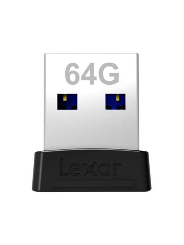 Памет 64GB USB Flash Drive, Lexar JumpDrive S47, USB 3.1, черна