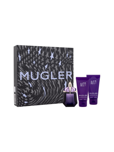 Mugler Alien Подаръчен комплект EDP 30 ml + душ мляко 50 ml + лосион за тяло 50 ml Зареждаем